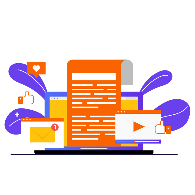 content marketing icon